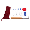 Universal Piano Tuning Tools Kit with Tuning Wrench, Long Mute Felt