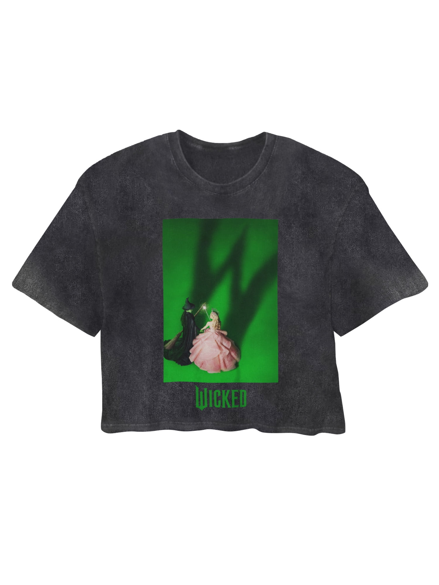 Universal Pictures, Juniors Apparel Graphic Crew Neck Short Sleeve, Wicked Poster, T-Shirt, Sizes XS-XL (Juniors)