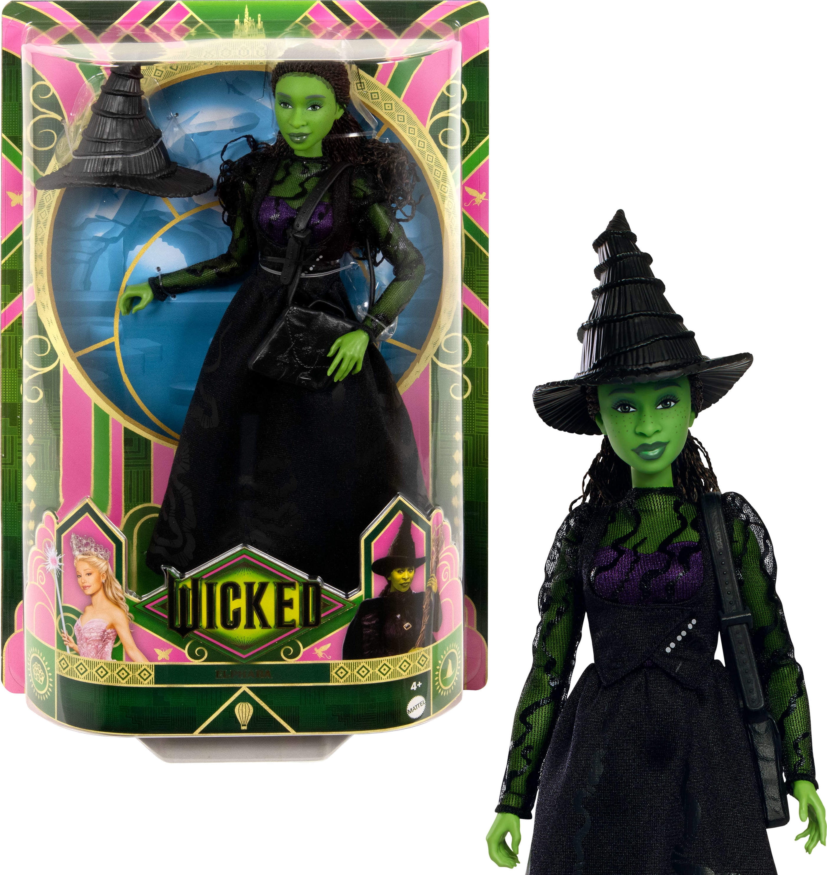 Universal Pictures’ Wicked Elphaba Fashion Doll with Removable Fashions & Accessories