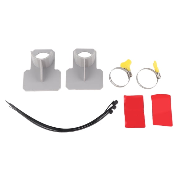 Universal Pipe Supports & Clamps - Pool Equipment Accessory Set 2-Piece Swimming Pool Hose Mounts Bienvenido