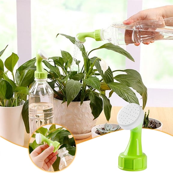 Universal Plastic Bottle Top Watering Sprinkler Nozzle, Convert Empty Bottles Into Irrigation Tools, Even Water Output Replacement Sprinkler Head for Indoor & Garden Watering