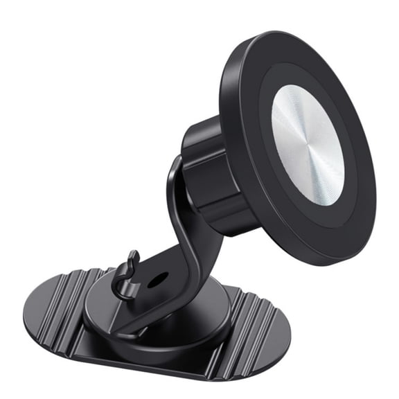Universal Plastic Magnetic Phone Holder 17mm Ball Joint Socket For Car Vent Dashboard 90 Degree Rotation
