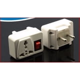 Universal Plug Adapter with ON/OFF Switch for Europe Outlets - Walmart.com