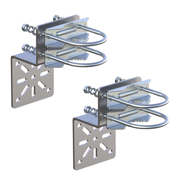 Universal Pole Mount Bracket 2 Pack For Security Cameras And Access Points