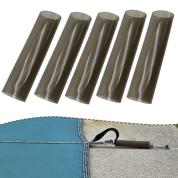 Universal Pool Cover Spring Sleeves 10 Pack Pvc Protective Covers for Winter Safety Pool Springs and In-Ground Mesh Cover Hardware Protection
