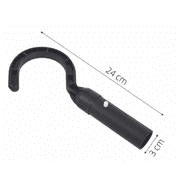 Universal Pool Robot Retrieval Hook for Telescopic Pole, Easy Pool Cleaner Lifter Accessory for Robotic Pool Vacuum, Durable Plastic Pool Maintenance Tool