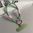 thumbnail image 1 of Universal Portable Candy Colors Nylon Phone Case Strap Keychain Hanging Rope Phone Lanyard Anti-lost Rope Phone Wrist Straps GREEN, 1 of 8