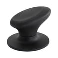 thumbnail image 1 of Universal Pot Lid Top Replacement Knob,Black Pot Lid Knob Top Replacement,Kitchen Cookware Replacement,Easy Installation,Heat Resistant Pan Lid Handle For Skillets & Pots Cover(2.56x2.06")(Black), 1 of 7