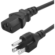 Universal Power Cord for Instant Pot Electric Pressure Cookers,Computer Monitor, Rice Cookers,Coffee Pot, Microwaves, Soy Milk Makers and Other Kitchen Appliances Replacement Cable 4 FT