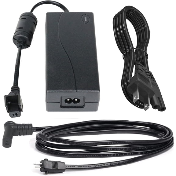 Universal Power Cord for Recliner Chair - 2-Pin Power Adapter with Extension L Shape Cable Cord for Lift Chair, Recliner Sofa, Recliner Couch, with AC Power Wall Cord AC/DC 29V 2A Power Adapter