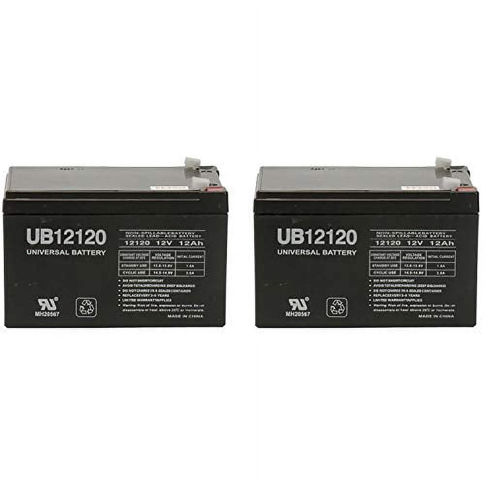 Universal Power Group 12V 12Ah F2 eZip 750, eZip 900, PB806 SM806