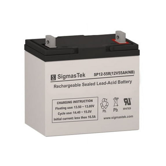 Universal Power UPG 12V-55AH R Solar AGM SLA Battery 12V 55AmpH (Replacement)