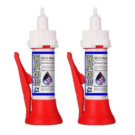 Universal Powerful Solder Multi-Material Repair Adhesive, 5210 Met Oil Based Glue, Strong Adhesive for Welding,Metal,Ceramic,Plastic,Glass, All Purpose Super-Glue Repair for Wood,Furniture