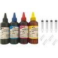 thumbnail image 1 of Universal Premium Refill Ink for for Canon PIXMA PG 240 CL 241 PG 40 CL 41 PG 245 CL 246 PG 210 CL CLI 251 PGI 270 CLI 271 PGI 225 CLI 226 PGI 1200 Inkjet Cartridges - 4 Pack, 1 of 5