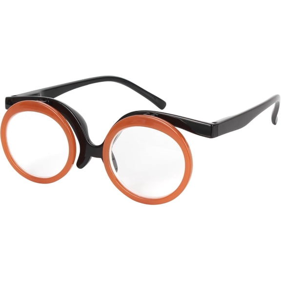 Universal Presbyopic Glasses Folding Magnifying Reading Eyeglasses Flip-up Lens Make up Glasses +1.0~+4.0