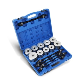 Universal Press & Pull Sleeve Kit Bush Bearing Removal Insertion Tool Set 27PCS
