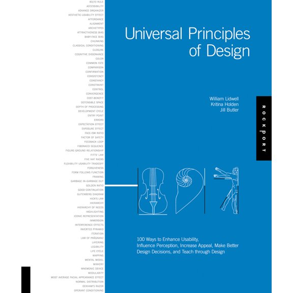 Universal Principles of Design : 100 Ways to Enhance Usability, Influence Perception, Increase Appeal, Make Better Design Decisions, and Teach Through Design (Hardcover)