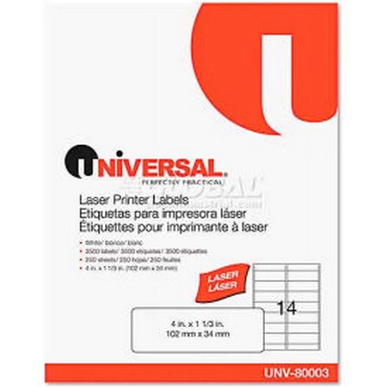 United Stationers Supply B1428298 Universal Laser Printer Permanent