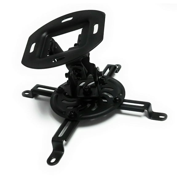 Universal Projector Ceiling Mount - 30 lbs Capacity - Black