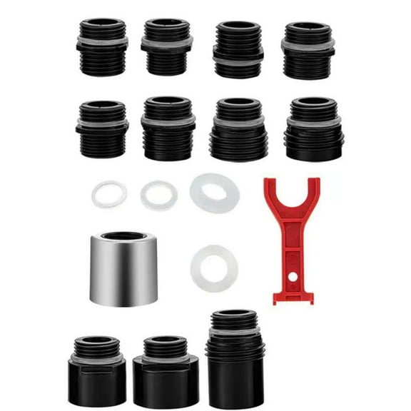 Universal Pulling Down Faucet Adapter Set For Kitchen Sink Sprayers Head