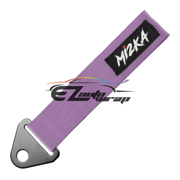 Universal Purple High Strength Racing Tow Strap For Front Rear Bumper Hook Car Rope Ribbon