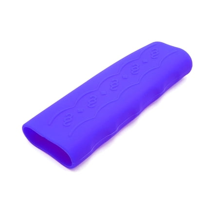 Universal Purple Silicone Non Slip Hanbrake Lever Sleeve Cover Protector for Car