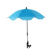 Universal Pushchair Umbrella with Rotating Tilt Handle Portable Sun Shade for Baby Pram Stroller Outdoor Travel Lightweight Durable