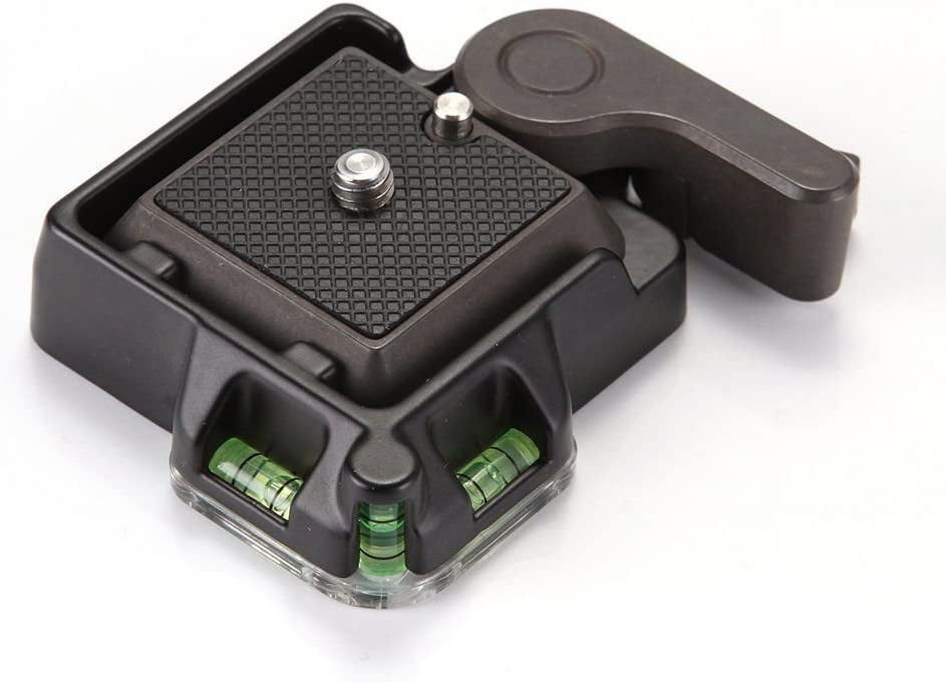 Universal QR Quick Release Clamp Adapter & Plate with 1/4'' Screw