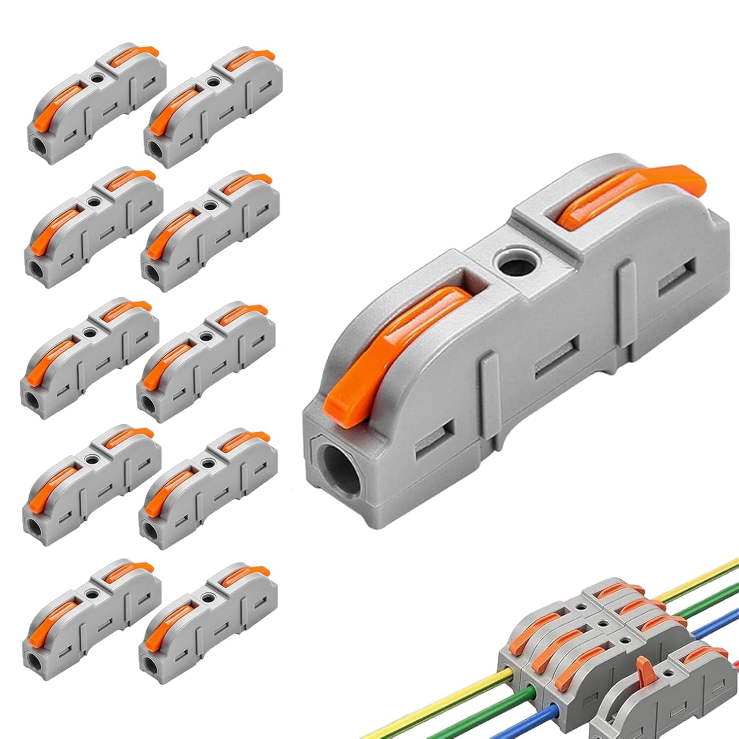 Universal Quick Lever Electrical Wire Connectors,Wire Connectors Press ...