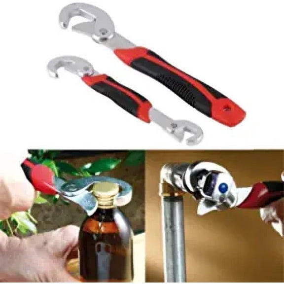 Universal Quick Snap and Grip Plumbing and Automotive Wrenches (SAE and MM)