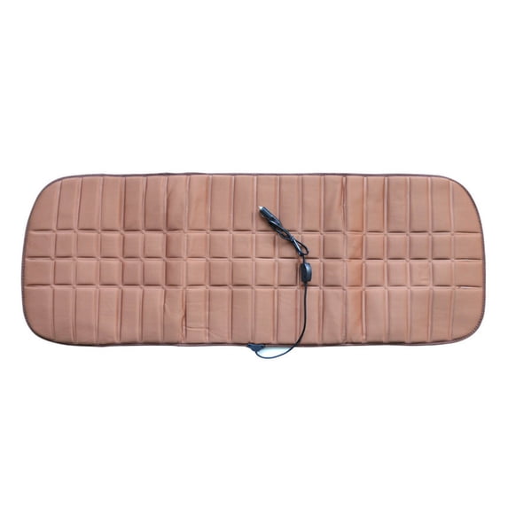 Universal Quilted Car Seat Cover, Flocking Cloth Cushion Pad with Heating Function, Car Seat Protector Interior Accessories, Versatile Heated Seat Cushion for Comfort in All Seasons