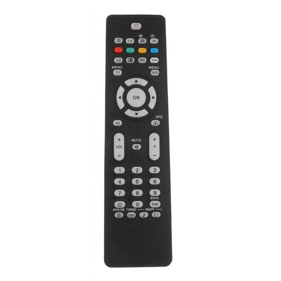 Universal RM-719C Remote Control Replacement for Smart TV Replace RC2034301 RC2034304,1 x Remote Control(without 2 x AAA batteries),Black