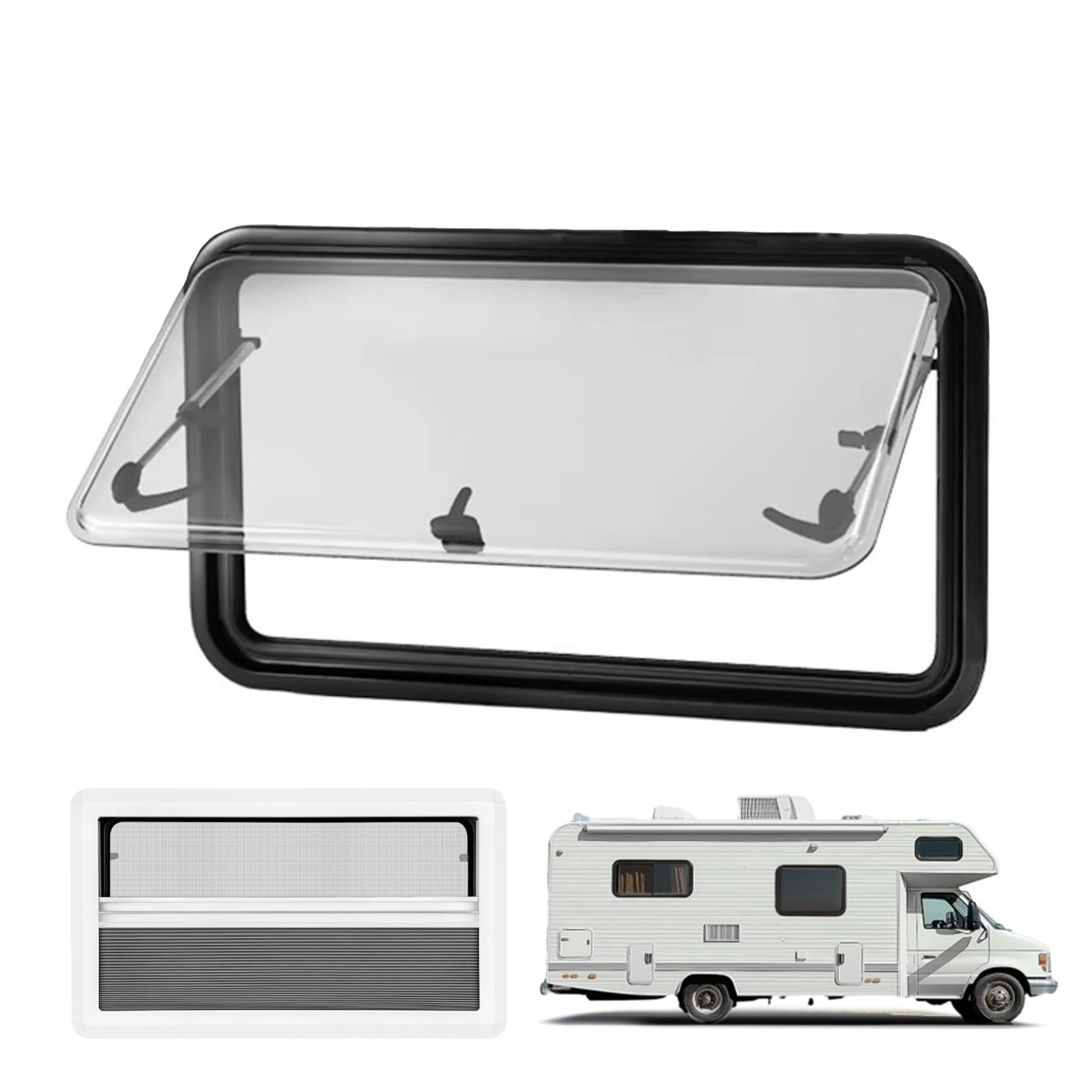 Universal RV Exit Window- Extrapolation Camper Windows Waterproof and ...