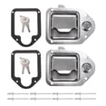 thumbnail image 1 of Universal RV Handle Latch Tool Box Latch Paddle Lock for Car Truck RV Trailer UTV ATV Durable 1 Set, 1 of 6