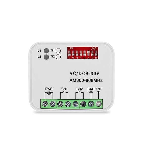 Universal RX-MULTI Frequency Garage Gate Receiver Command 300MHz-868MHz Remote Control Switch ,Universal Remote Adapter