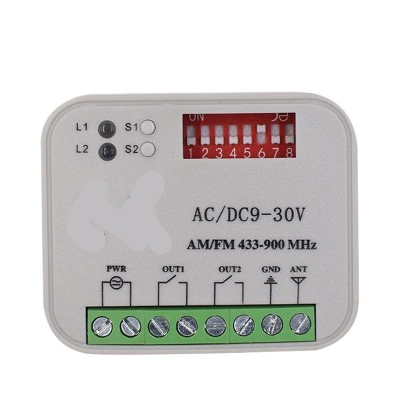 Universal RX Multi Frequency 300-868MHz Garage Door Remote Control Receiver ,Universal Remote Adapter