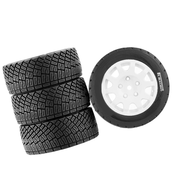 Universal Racing Car Upgrade Shockproof Designs Rally Tyre for WRC1/8hpi Use