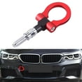 thumbnail image 1 of Universal Racing Towing Car Tow Hook for B-mw 1 3 5 Series E39 E70 E71 E81 E82 E88 E90 E91 E92 E93, Auto Aluminum Trailer Ring Car, 1 of 9