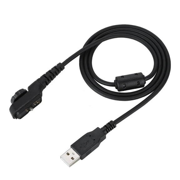 Universal Radio Configuration Cord Rugged PVC Material Ergonomic Grip Reliable Frequency Programming