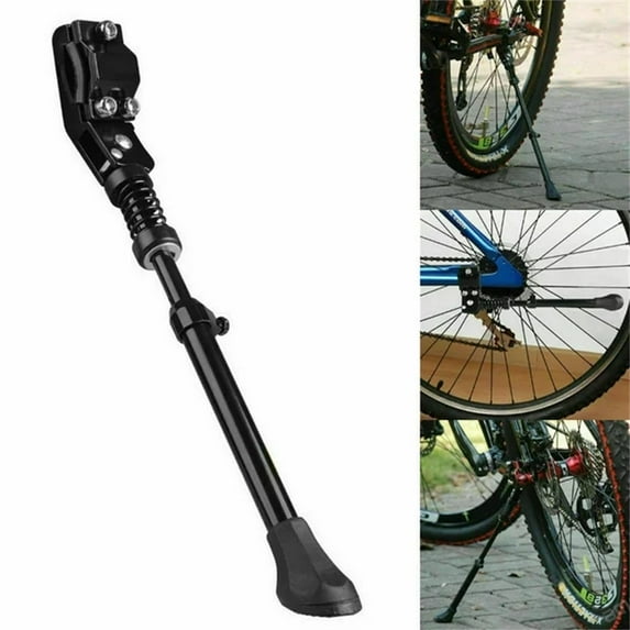 Universal Rear Mount Adjustable Motorcycle Kickstand for Bikes and Durable Aluminum Alloy Side Stand Accessory