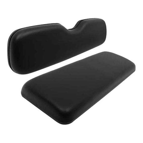 Universal Rear Replacement Cushions for Golf Cart Rear Seat, Golf Cart Cushion Back Seat for EZGO TXT RXV ST for ST Sport for Valor Models for Club Car, Dedicated for Rear Seats, Black