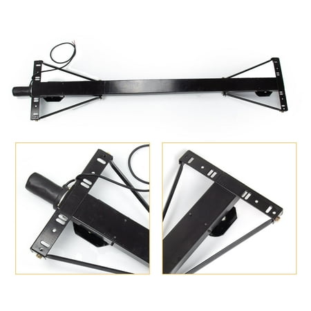 Universal Rear Trailer Stabilizer Jack Stand Stabilizer Jack Kit 298707, Black