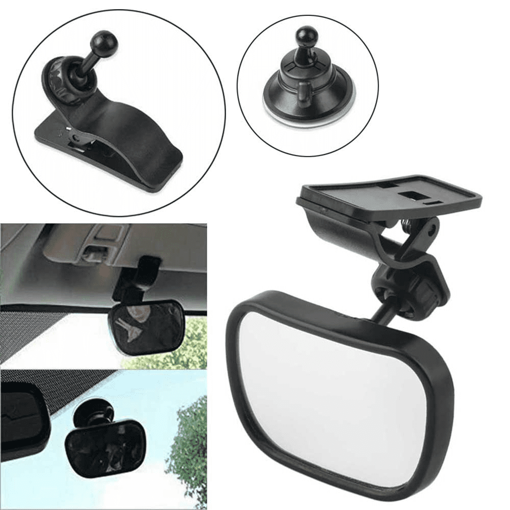 Universal Rear View Interior Car Rearview Back For Seat Mirror Suction ...