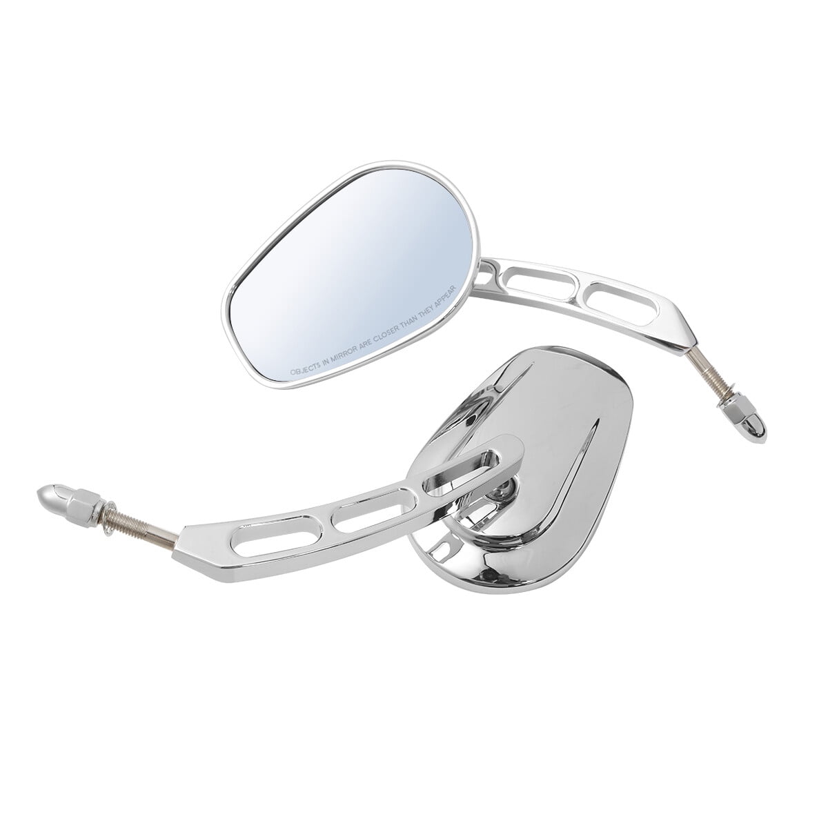 Universal Rear View Mirrors Compatible with Harley Touring, Road King ...