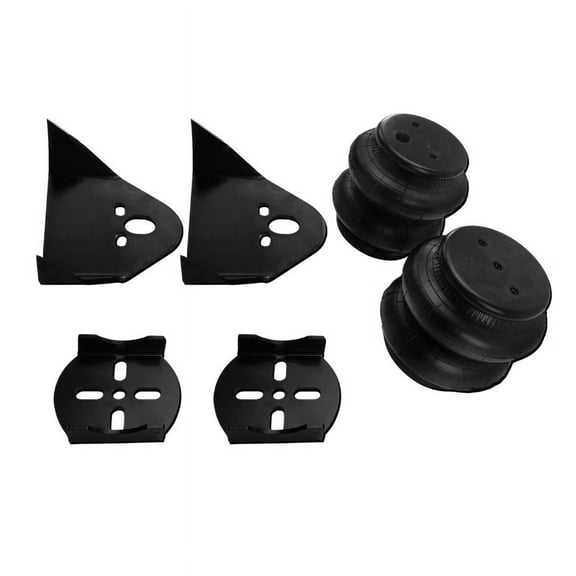 Universal Rear Weld On Air Ride Bag Mounting Brackets Kit w/2600 Air Lift Bag
