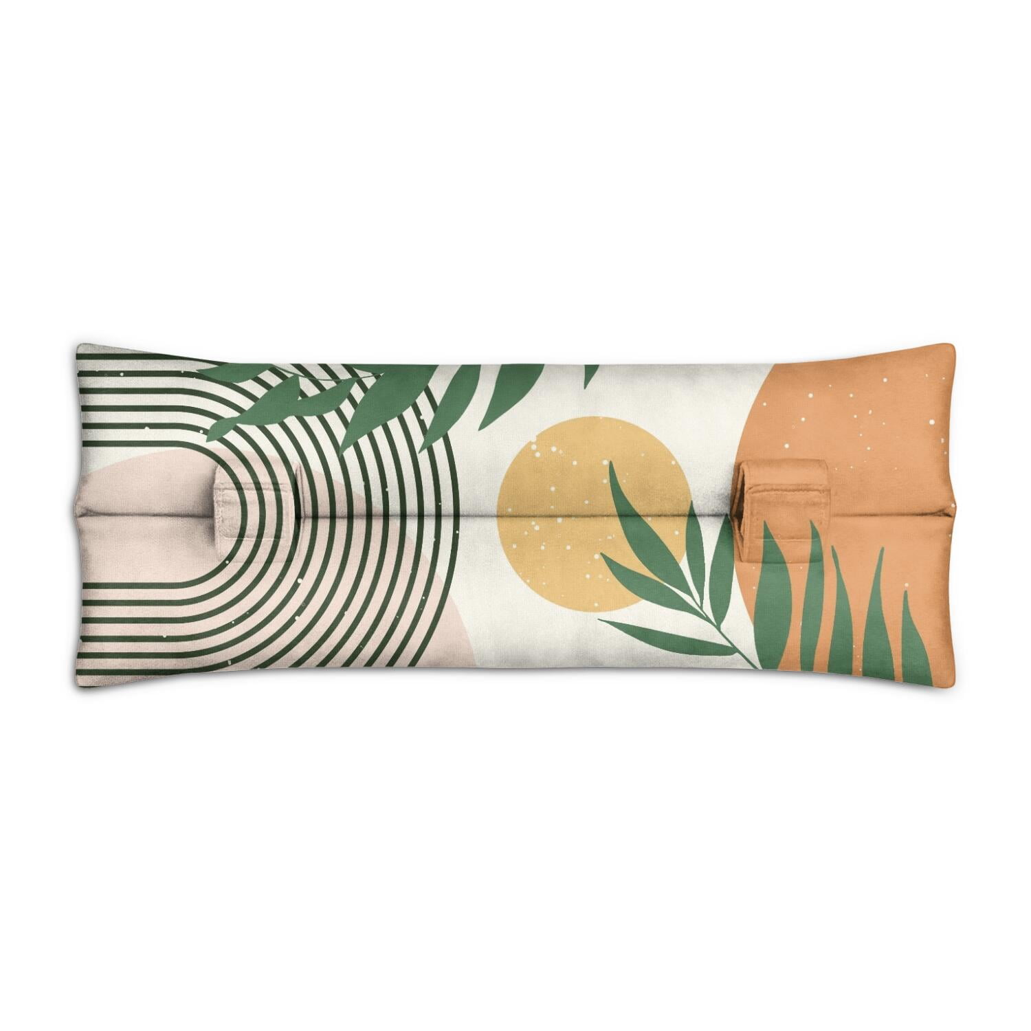 Universal Recovery Seat Belt Pillow For Mastectomy & Heart Surgery (Earthy)