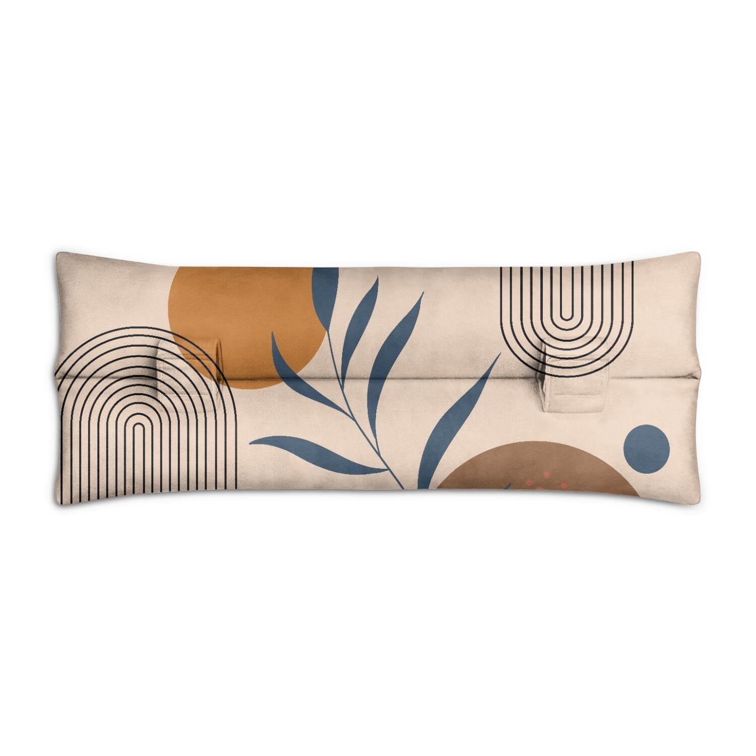 Universal Recovery Seat Belt Pillow For Mastectomy & Heart Surgery (Earthy)