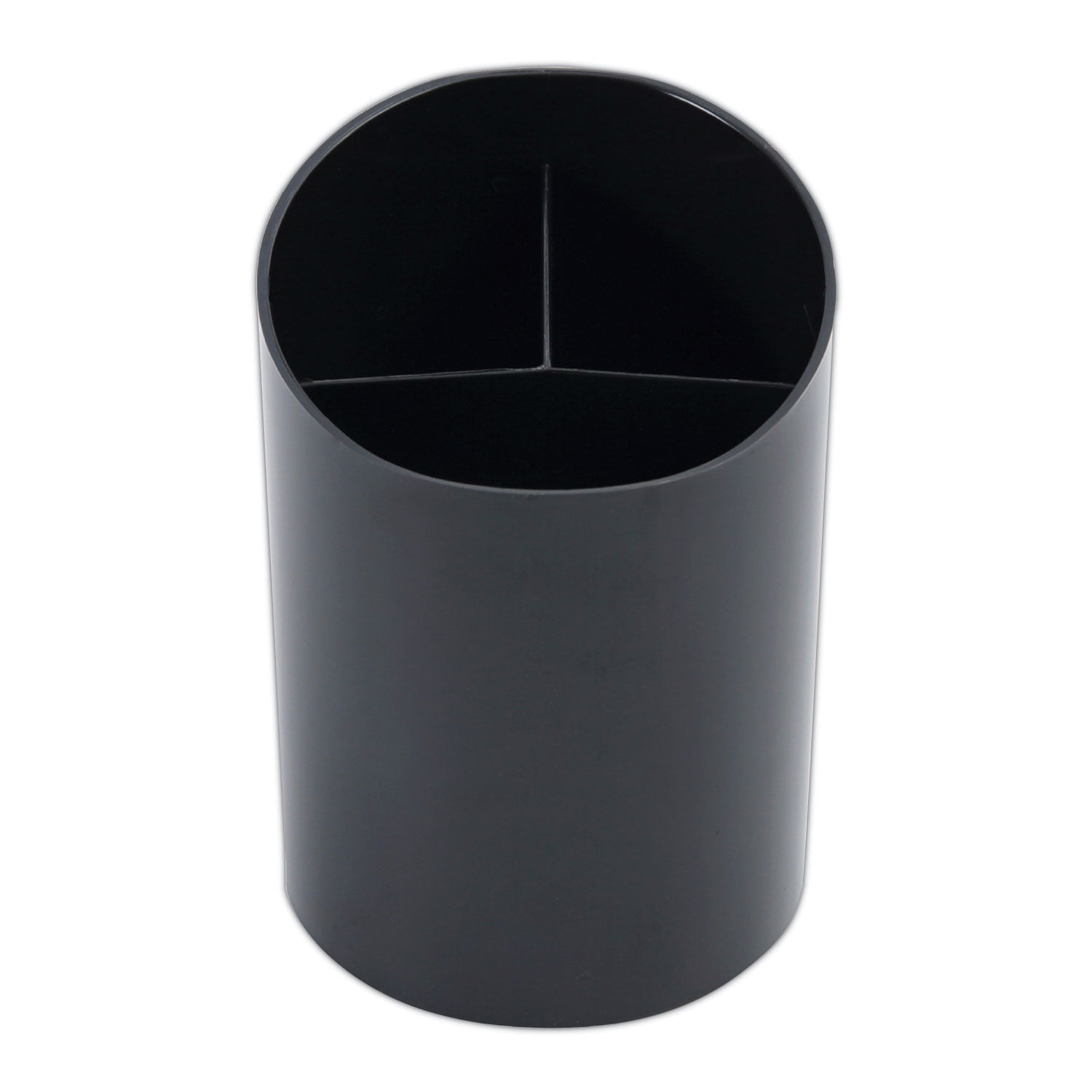 Universal Recycled Big Pencil Cup, Plastic, 4.38 Diameter x 5.63h, Black  