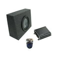 thumbnail image 1 of Universal Regular Standard Cab Truck Harmony R104 Single 10" Sub Box & CXA400.1, 1 of 6