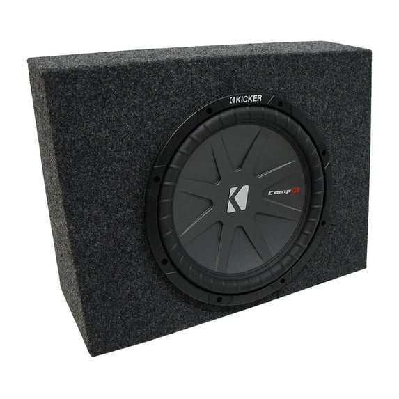Universal Regular Standard Cab Truck Kicker CompR CWR10 Single 10" Sub Box 2 Ohm